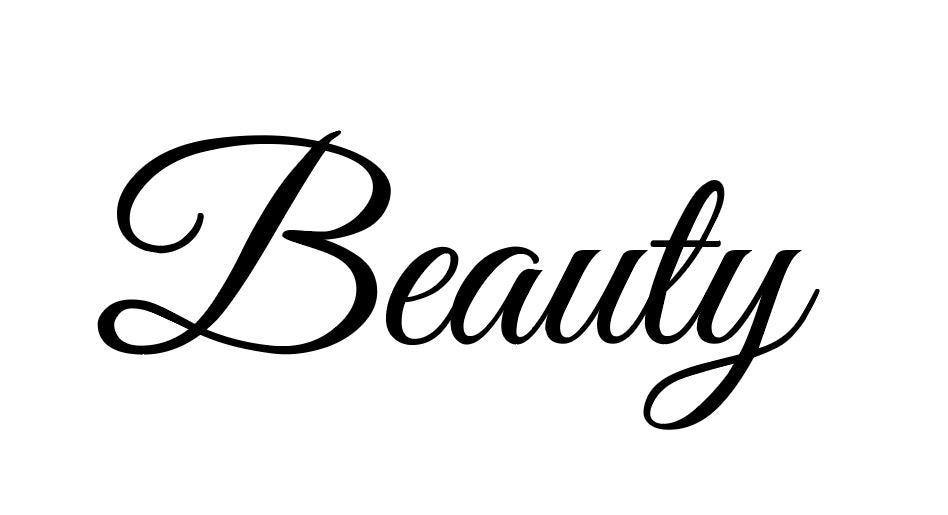 Custom Order - Hair Beauty Aesthetics... - gloss black - 100cm wide - Double Sided Tape