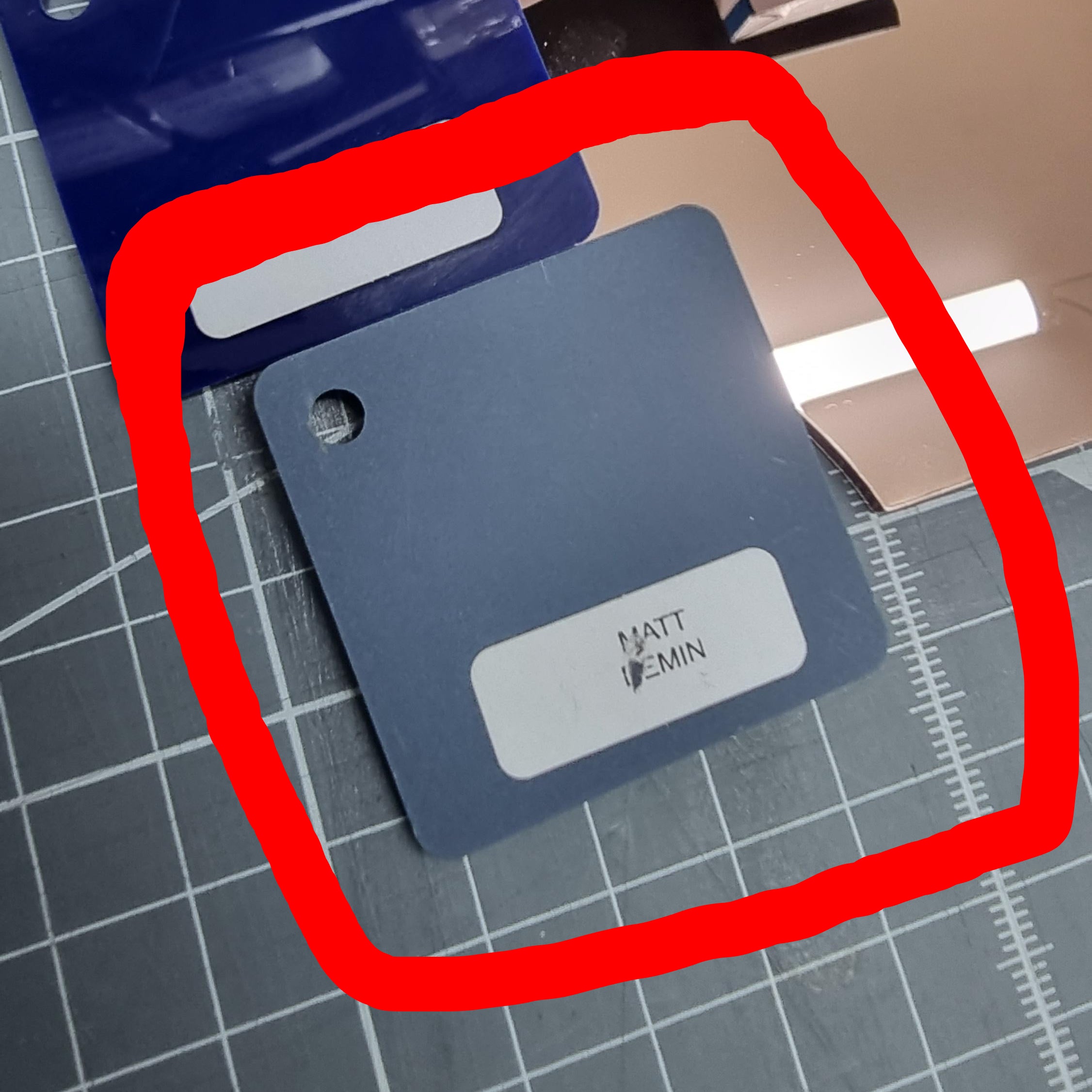 Sample Matte Color Colour Sample - matte denim – Signature SYNES