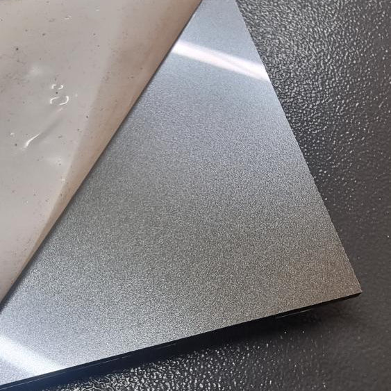 Custom Order - KIRA AESTHETICS - metallic silver - 100cm wide - Double Sided Tape