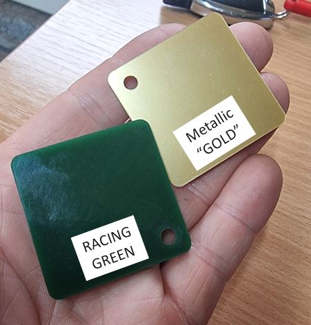 Custom Order - FOXFORM PILATES - gloss racing green - SIGN PACKAGE